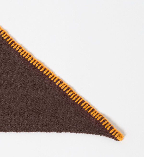 UNITED ARROWS green label relaxing「GLR トライアングル ニット マフラー」|マフラー|