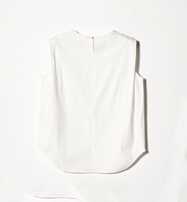 UNITED ARROWS green label relaxing「サテン ドッキング ラウンドヘム タンクトップ カットソー」|Tシャツ・カットソー|