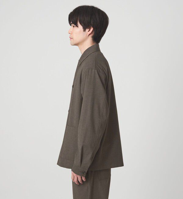 UNITED ARROWS green label relaxing「テック カルゼ カバーオール ジャケット -ストレッチ-」|ブルゾン・スタジャン|