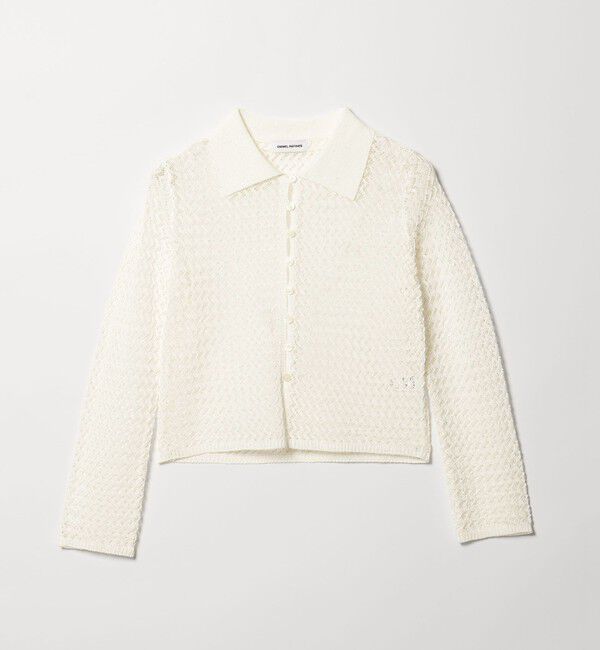 EMMEL REFINES「＜EMMEL REFINES＞EM HM スパンコール メッシュ ニット」|ニット・セーター|