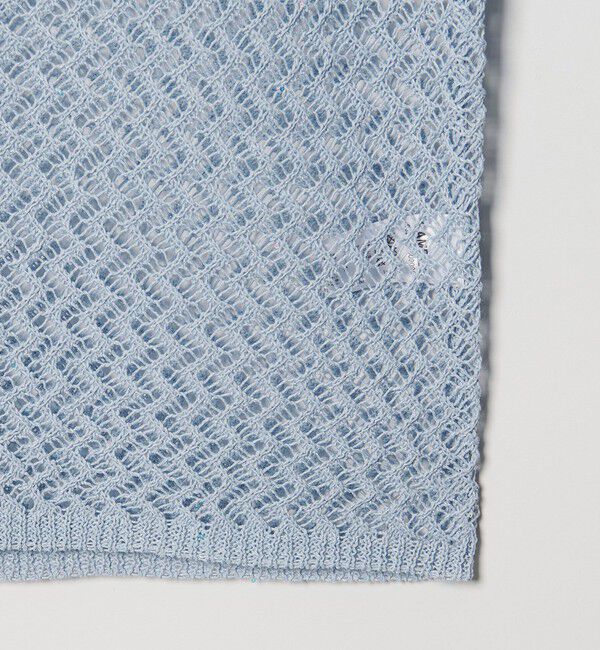 EMMEL REFINES「＜EMMEL REFINES＞EM HM スパンコール メッシュ ニット」|ニット・セーター|