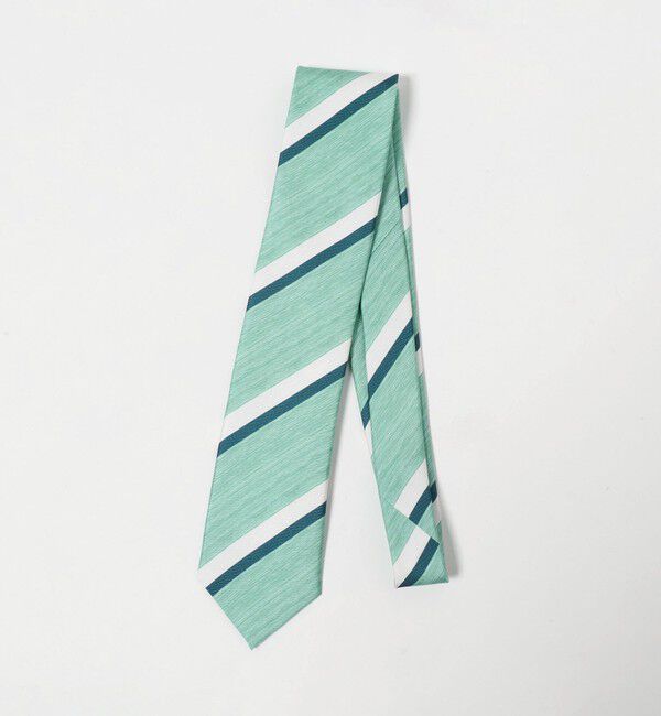 UNITED ARROWS green label relaxing「＜Luisa Esposito＞8.0cm スタンプ ストライプ1 ネクタイ」|ネクタイ・蝶ネクタイ|