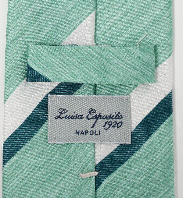 UNITED ARROWS green label relaxing「＜Luisa Esposito＞8.0cm スタンプ ストライプ1 ネクタイ」|ネクタイ・蝶ネクタイ|