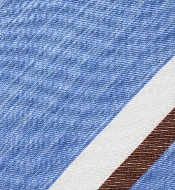 UNITED ARROWS green label relaxing「＜Luisa Esposito＞8.0cm スタンプ ストライプ1 ネクタイ」|ネクタイ・蝶ネクタイ|