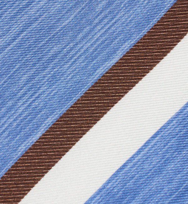 UNITED ARROWS green label relaxing「＜Luisa Esposito＞8.0cm スタンプ ストライプ1 ネクタイ」|ネクタイ・蝶ネクタイ|