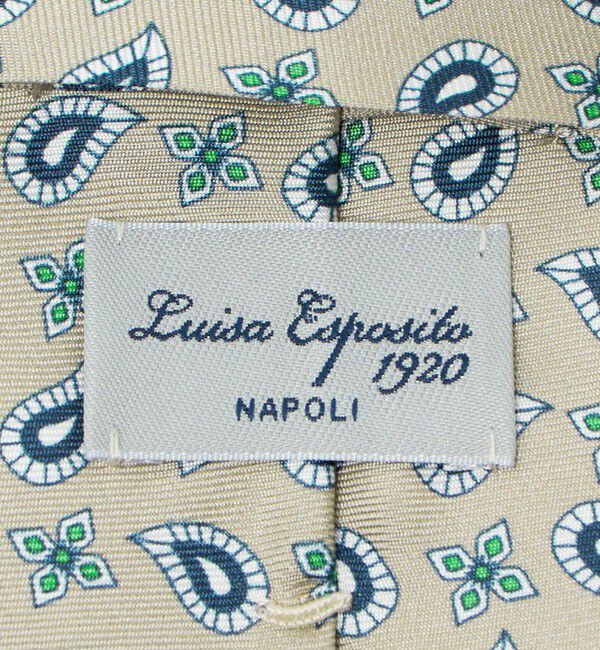 UNITED ARROWS green label relaxing「＜Luisa Esposito＞8.0cm スタンプ ペイズリー ネクタイ」|ネクタイ・蝶ネクタイ|