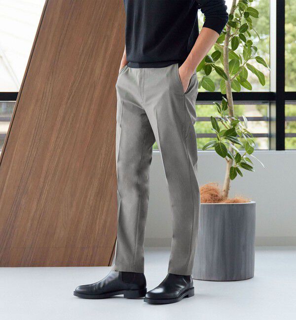 BEAUTY&YOUTH UNITED ARROWS「【WEB限定 WARDROBE SMART】ソロテックス オールシーズン パンツ」|チノ|MD.GRAY