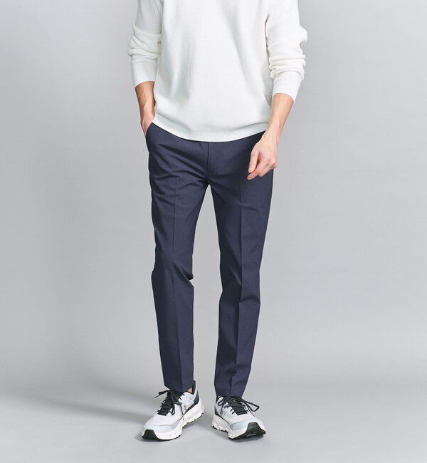 BEAUTY&YOUTH UNITED ARROWS「【WEB限定 WARDROBE SMART】ソロテックス オールシーズン パンツ」|チノ|NAVY