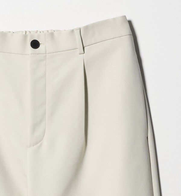 BEAUTY&YOUTH UNITED ARROWS「PROCO 1プリーツ ワイドテーパードパンツ NO.9」|チノ|