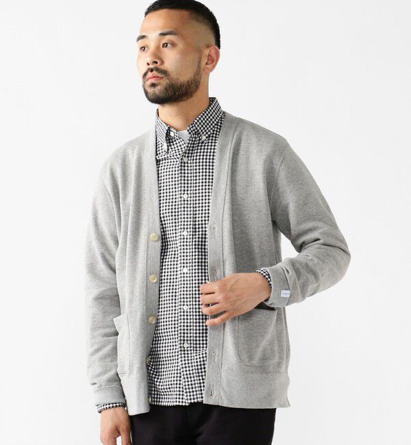 BEAMS PLUS「LOOPWHEELER&times;BEAMS PLUS / 別注  Extra Light Plus Sweat Cardigan」|スウェット・ジャージ|