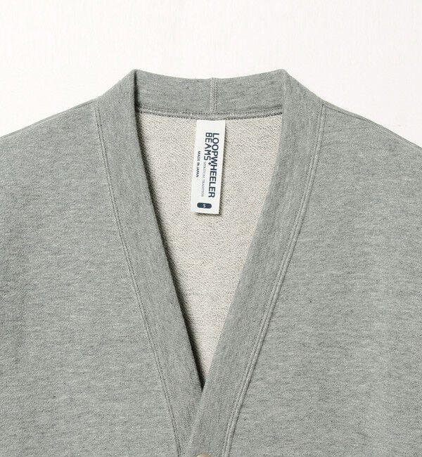 BEAMS PLUS「LOOPWHEELER&times;BEAMS PLUS / 別注  Extra Light Plus Sweat Cardigan」|スウェット・ジャージ|