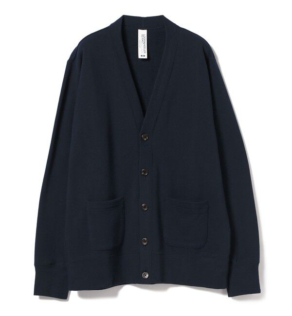 BEAMS PLUS「LOOPWHEELER&times;BEAMS PLUS / 別注  Extra Light Plus Sweat Cardigan」|スウェット・ジャージ|