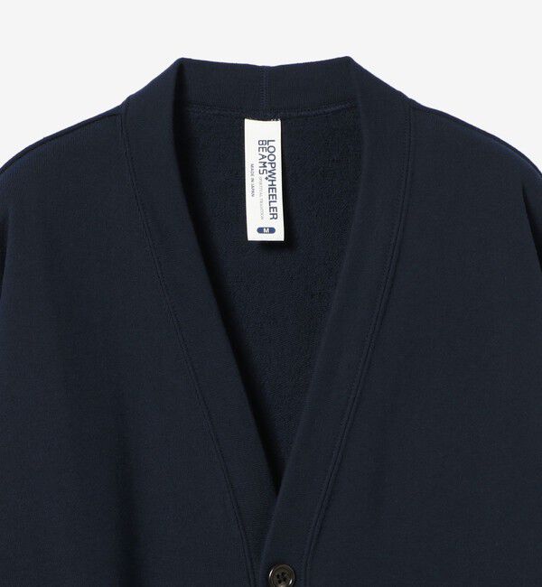 BEAMS PLUS「LOOPWHEELER&times;BEAMS PLUS / 別注  Extra Light Plus Sweat Cardigan」|スウェット・ジャージ|