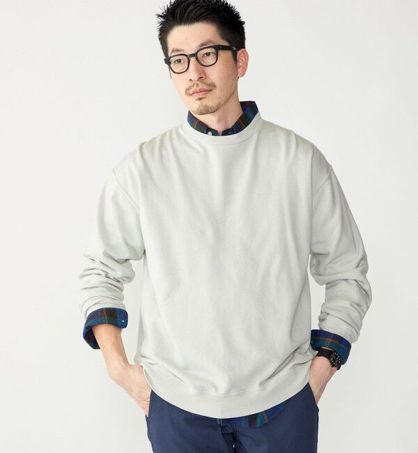 SHIPS「SHIPS: ソフト パイル コットン クルーネック スウェット」|Tシャツ・カットソー|