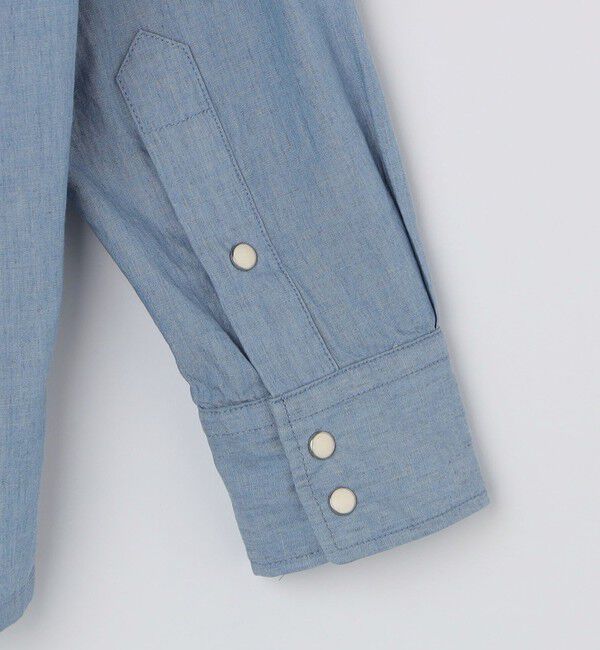 SHIPS「BATEAUX DE SHIPS: ダブルポケット ソリッド ユーティリティ シャツ」|シャツ・ブラウス|