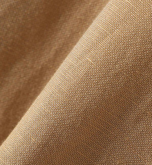 SHIPS for women「SHIPS Primary Navy Label:麻 レーヨン ノーカラー 羽織」|シャツ・ブラウス|