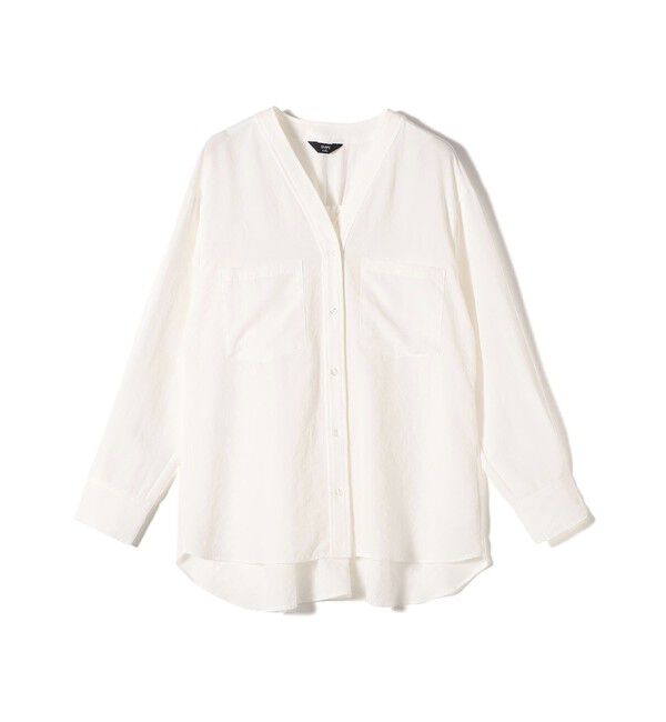 SHIPS Colors 「SHIPS Colors:〈手洗い可能〉ワッシャー ポケット シャツ◇」|シャツ・ブラウス|