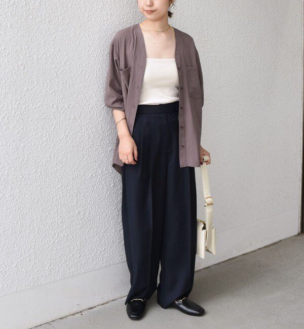 SHIPS Colors 「SHIPS Colors:〈手洗い可能〉ワッシャー ポケット シャツ◇」|シャツ・ブラウス|