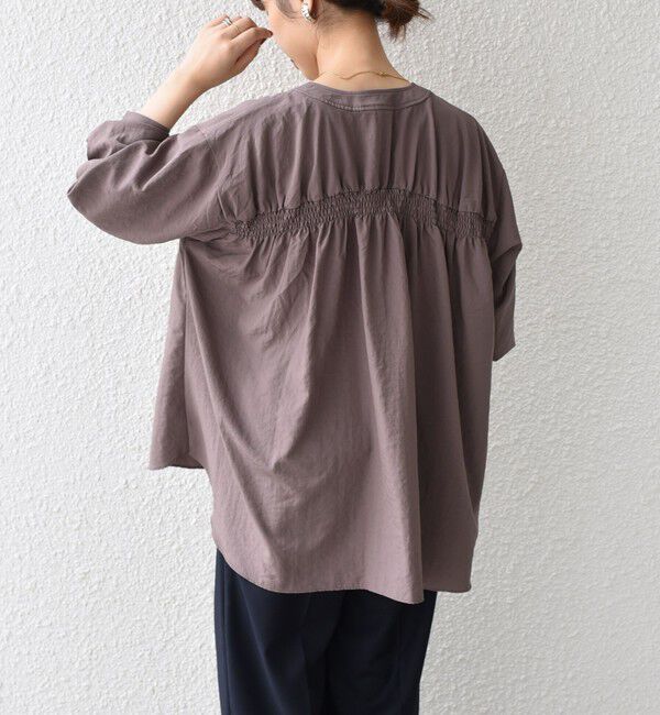 SHIPS Colors 「SHIPS Colors:〈手洗い可能〉ワッシャー ポケット シャツ◇」|シャツ・ブラウス|