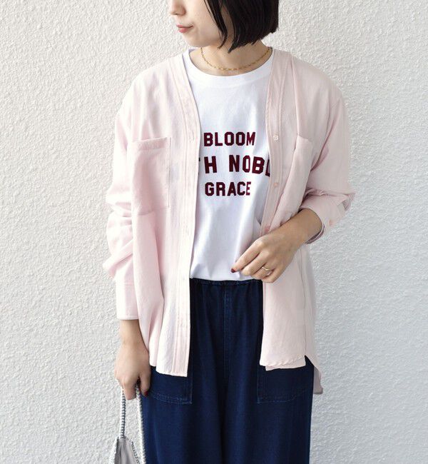 SHIPS Colors 「SHIPS Colors:〈手洗い可能〉ワッシャー ポケット シャツ◇」|シャツ・ブラウス|