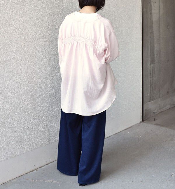 SHIPS Colors 「SHIPS Colors:〈手洗い可能〉ワッシャー ポケット シャツ◇」|シャツ・ブラウス|