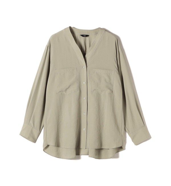 SHIPS Colors 「SHIPS Colors:〈手洗い可能〉ワッシャー ポケット シャツ◇」|シャツ・ブラウス|