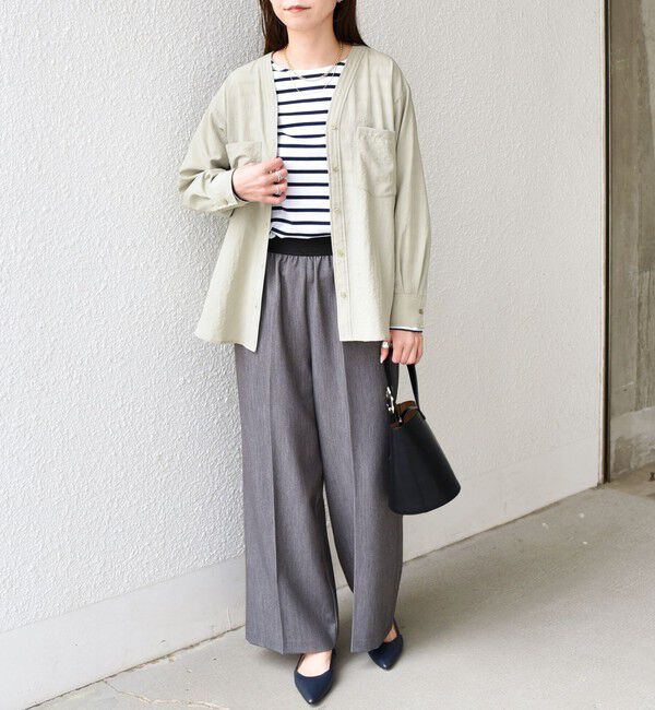 SHIPS Colors 「SHIPS Colors:〈手洗い可能〉ワッシャー ポケット シャツ◇」|シャツ・ブラウス|