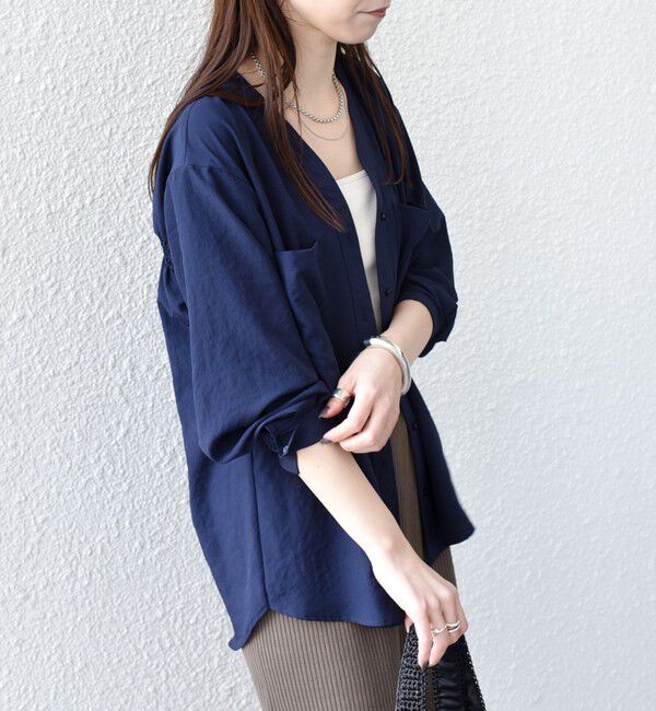 SHIPS Colors 「SHIPS Colors:〈手洗い可能〉ワッシャー ポケット シャツ◇」|シャツ・ブラウス|