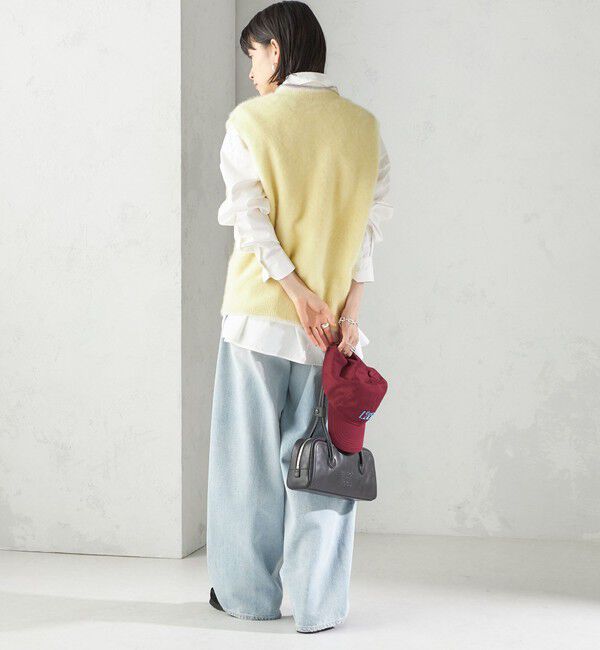 SHIPS for women「杢フォックス カシミヤ ニット ベスト」|ベスト・ジレ|