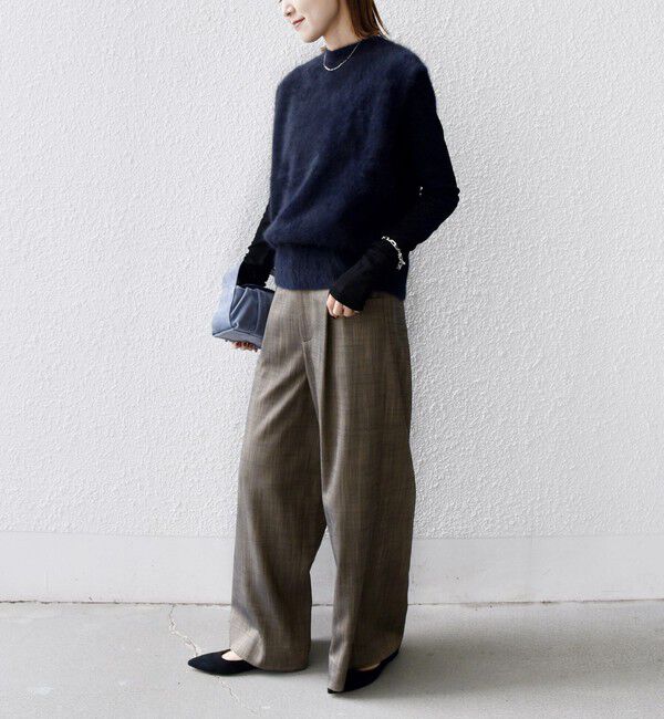 SHIPS for women「杢フォックス カシミヤ ニット ベスト」|ベスト・ジレ|