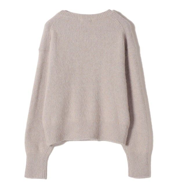 SHIPS for women「〈手洗い可能〉フォックス ビジュー Vネック ニット」|ニット・セーター|