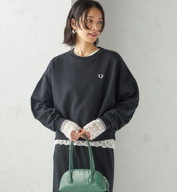 SHIPS for women「FRED PERRY: G1148 TIPPED SWEAT」|スウェット・ジャージ|
