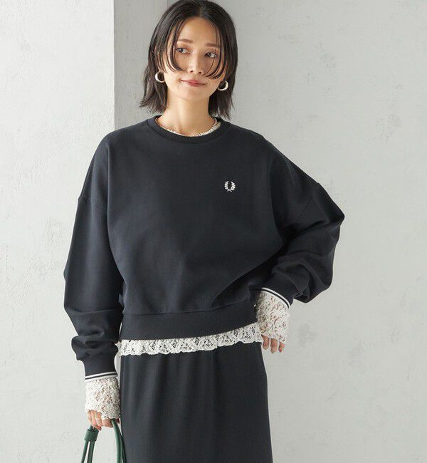 SHIPS for women「FRED PERRY: G1148 TIPPED SWEAT」|スウェット・ジャージ|