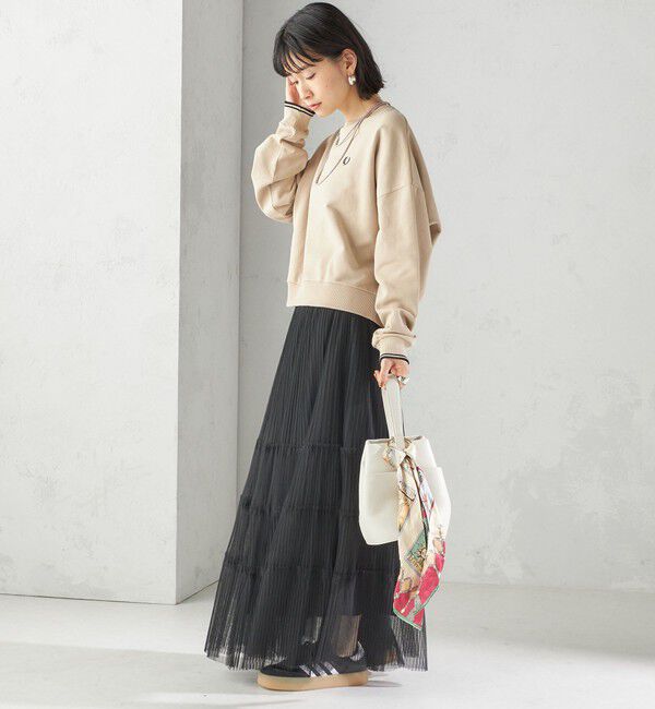 SHIPS for women「FRED PERRY: G1148 TIPPED SWEAT」|スウェット・ジャージ|