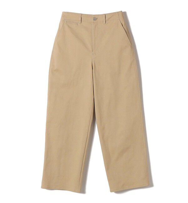 SHIPS for women「〈洗濯機可能〉ストレッチ チノ 硫化染め パンツ」|チノ|