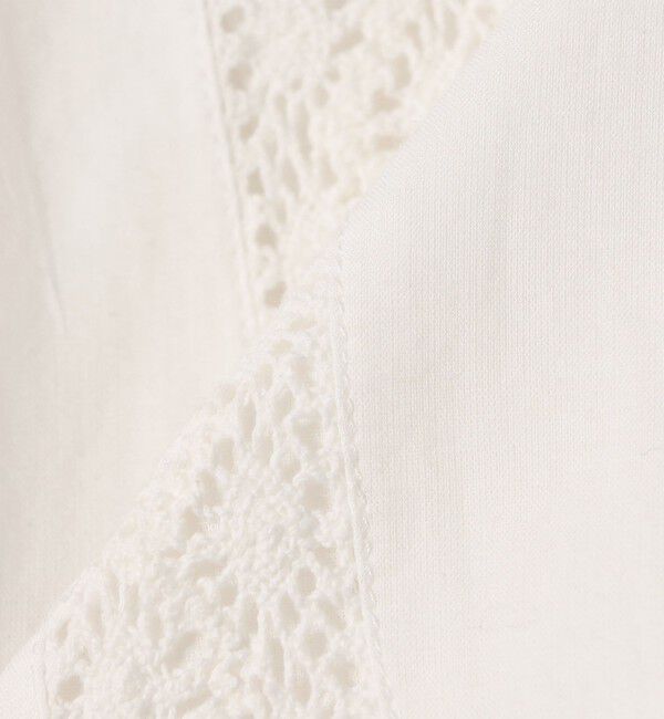 SHIPS any「SHIPS any:〈洗濯機可能〉キャンブリック レース ギャザー ボリューム スカート」|スカート|