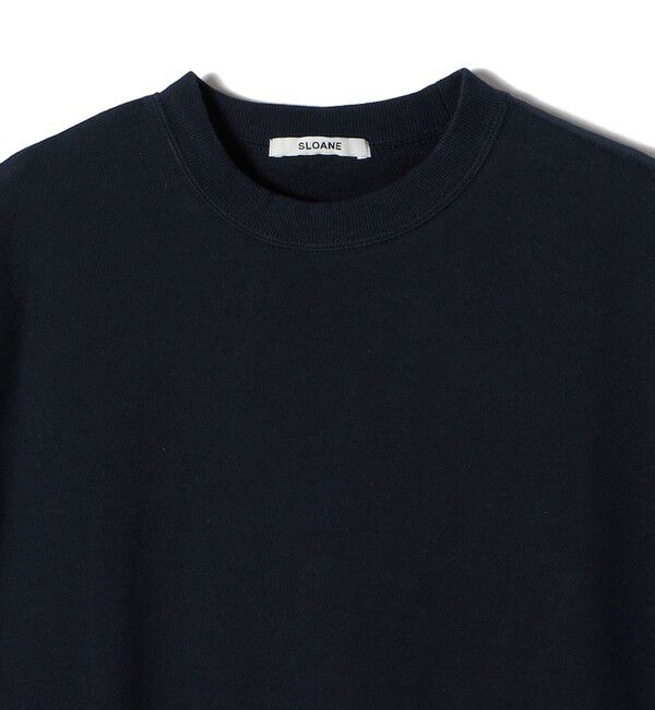 SHIPS for women「《予約》【SHIPS別注】SLOANE:〈手洗い可能〉半袖 ショート スウェット」|Tシャツ・カットソー|