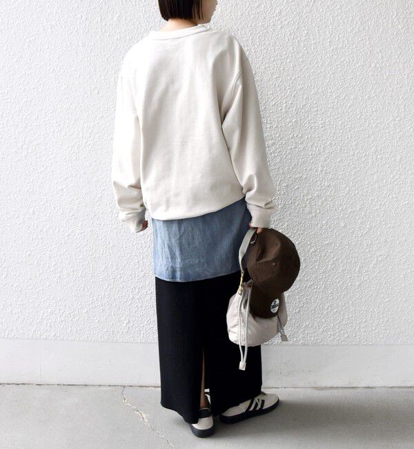 SHIPS for women「《予約》【WEB限定】SHIPS ラウンド ロゴ 刺繍 スウェット」|スウェット・ジャージ|