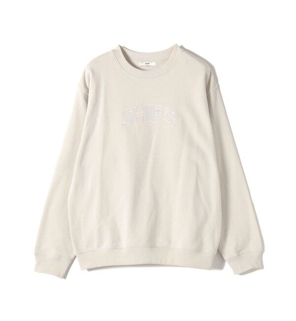 SHIPS for women「《予約》【WEB限定】SHIPS ラウンド ロゴ 刺繍 スウェット」|スウェット・ジャージ|