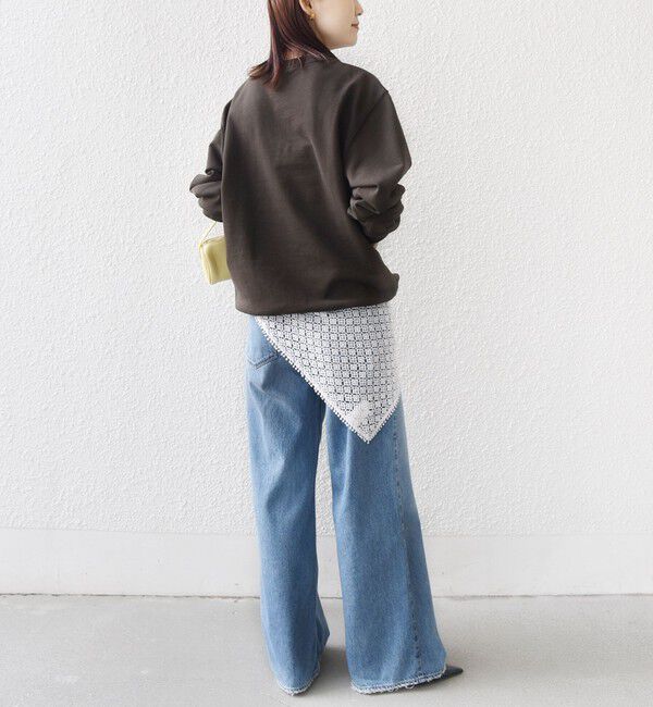 SHIPS for women「《予約》【WEB限定】SHIPS ラウンド ロゴ 刺繍 スウェット」|スウェット・ジャージ|