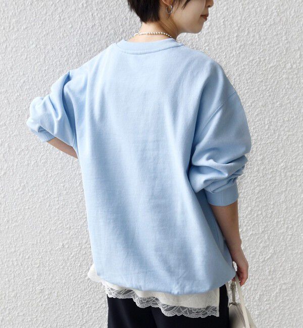 SHIPS for women「《予約》【WEB限定】SHIPS ラウンド ロゴ 刺繍 スウェット」|スウェット・ジャージ|