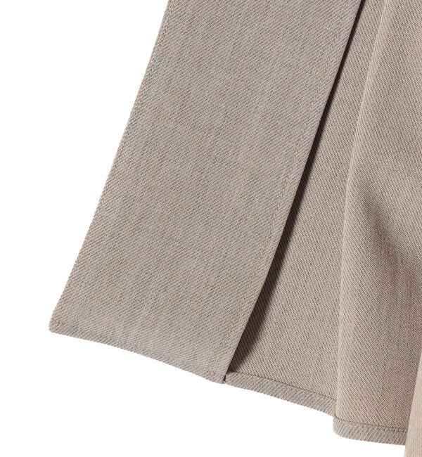 SHIPS Colors 「SHIPS Colors:〈手洗い可能〉ドライ メランジ ペプラム ベスト」|ベスト・ジレ|