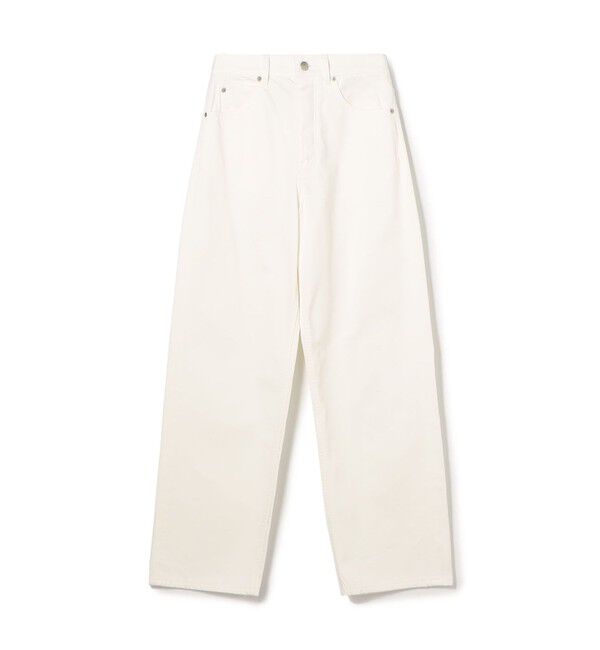 GALERIE VIE「ブラッシュドツイル セミワイドパンツ」|その他|11 ホワイト