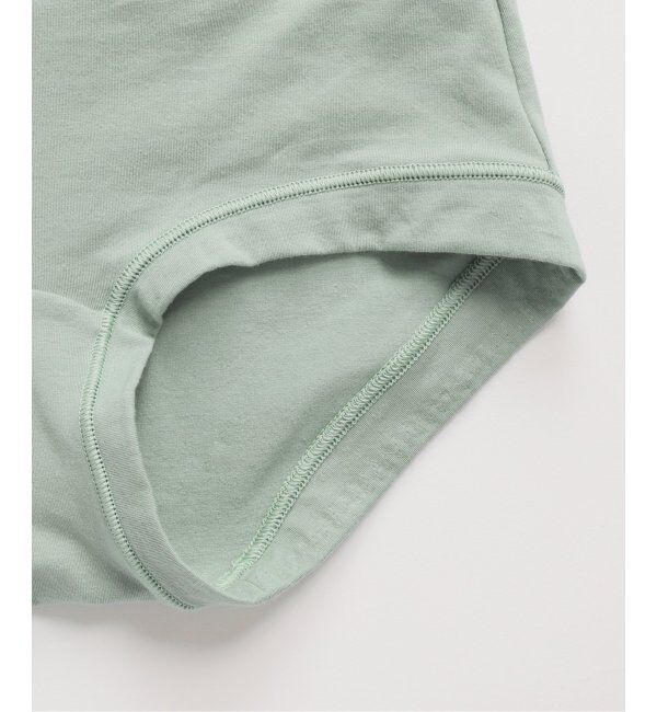 EMILYWEEK「【for MOM】オーガニックコットン混 ローライズショーツ（グリーン）」|インナー|