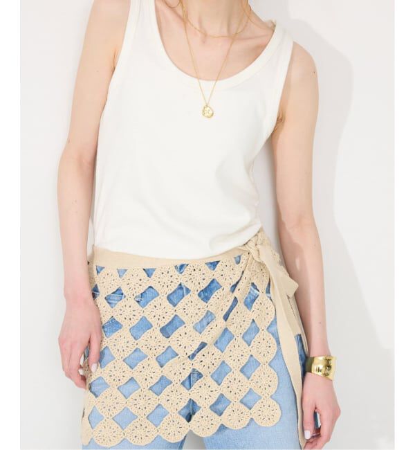 SLOBE IENA「《追加2》basic タンクトップ」|タンクトップ|