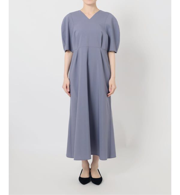 VERMEIL par iena「《予約》ラウンドスリーブワンピース」|ワンピース|