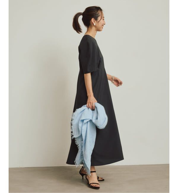 VERMEIL par iena「《予約》ラウンドスリーブワンピース」|ワンピース|