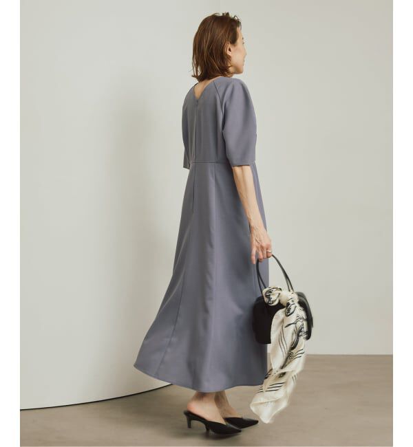 VERMEIL par iena「《予約》ラウンドスリーブワンピース」|ワンピース|