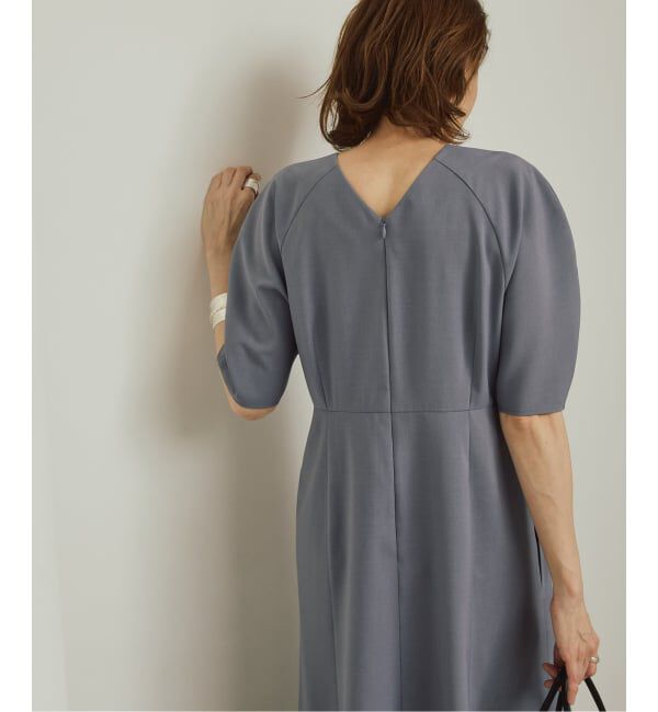 VERMEIL par iena「《予約》ラウンドスリーブワンピース」|ワンピース|