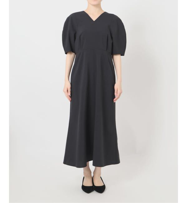 VERMEIL par iena「《予約》ラウンドスリーブワンピース」|ワンピース|